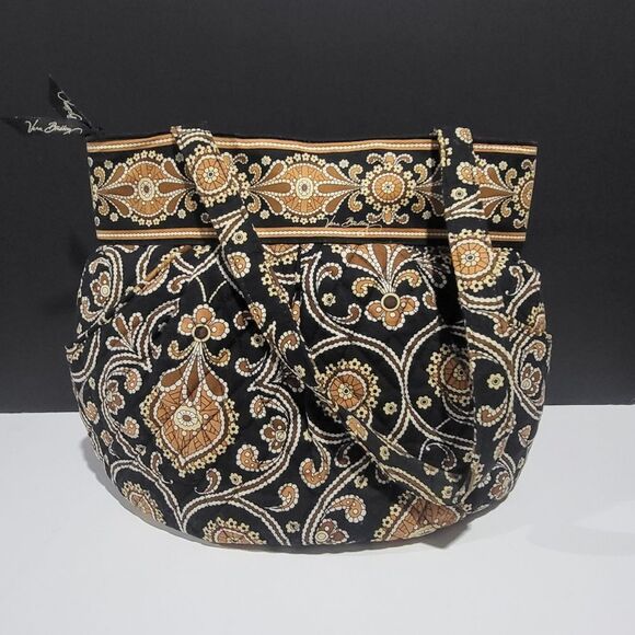 Vera Bradley black, Brown & Tan Bag - Picture 4 of 11